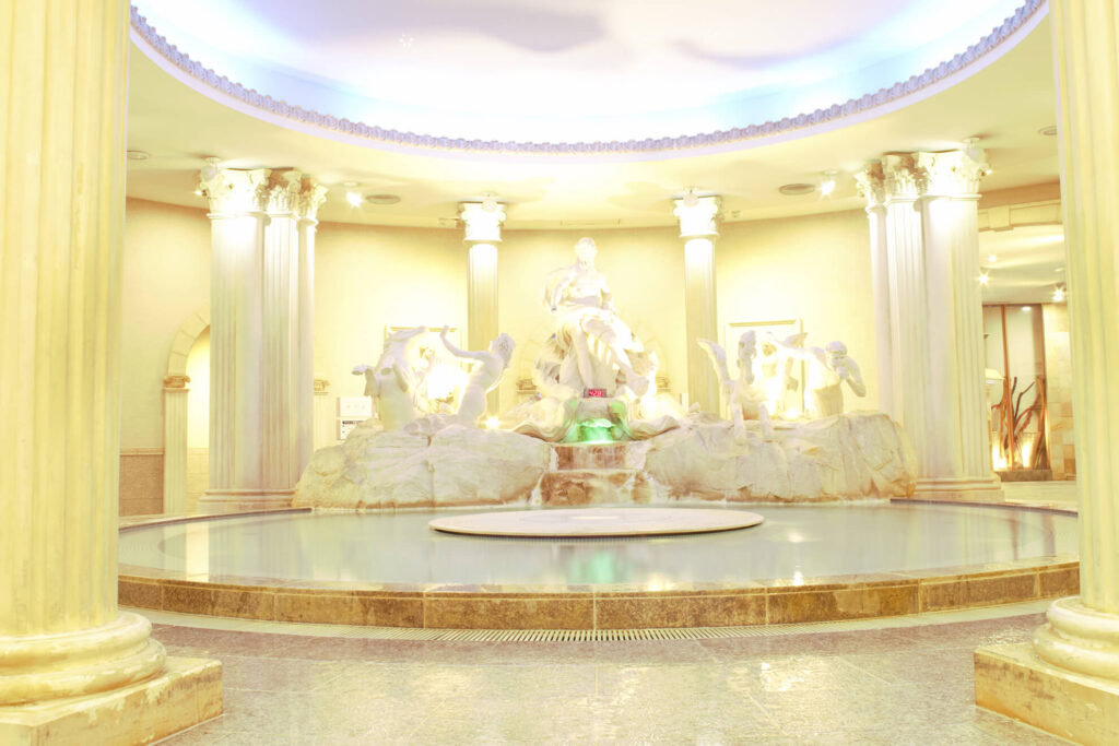 スパワールド世界の大温泉 ヨーロッパゾーン・古代ローマ風呂